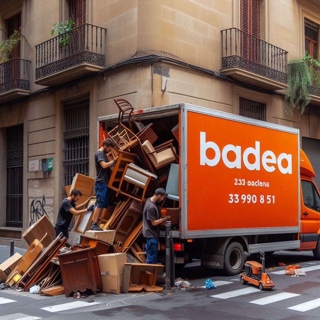 Reciclaje responsable durante el vaciado de pisos